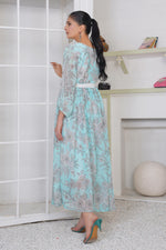 Load image into Gallery viewer, Azure Blossom Maxi