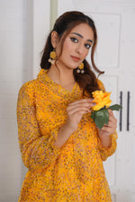 Load image into Gallery viewer, Gold Blossom Maxi