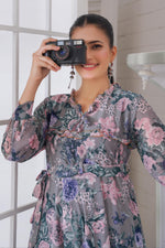 Load image into Gallery viewer, Floral Comfort Maxi