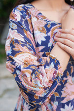 Load image into Gallery viewer, Blue Rose Maxi