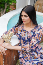 Load image into Gallery viewer, Blue Rose Maxi