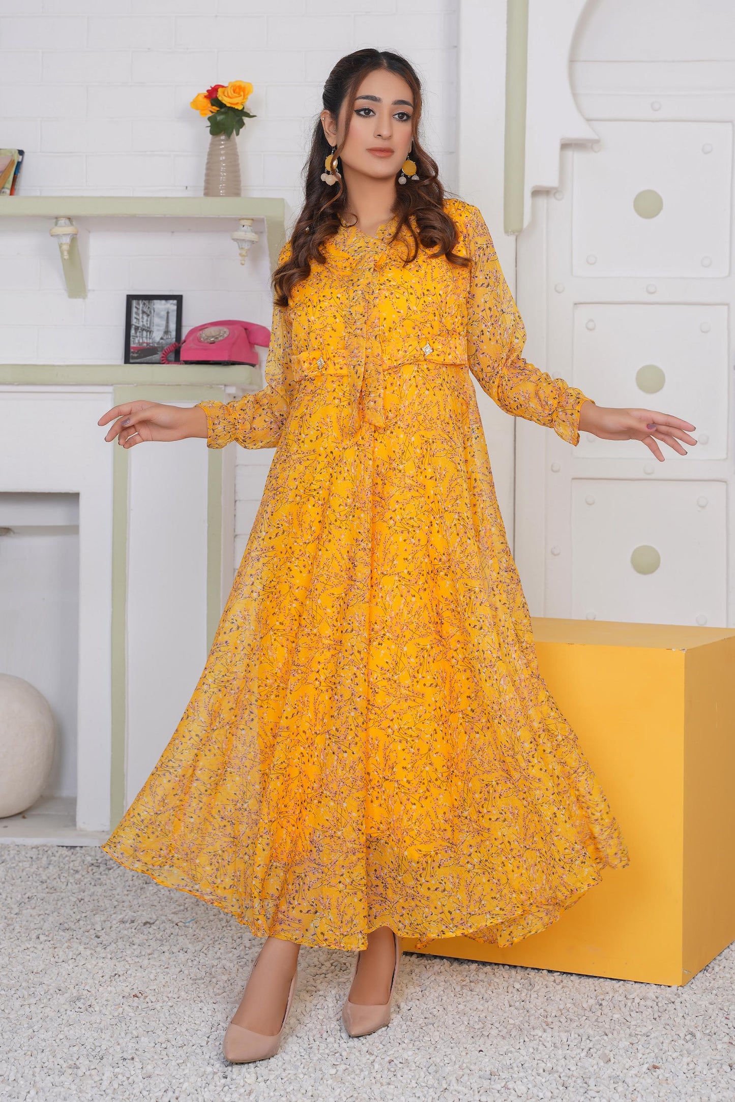 Gold Blossom Maxi