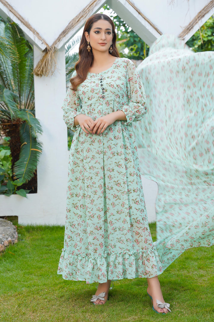 Adorable Floral Maxi