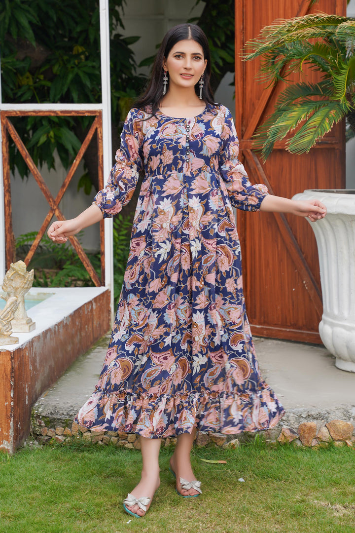 Blue Rose Maxi