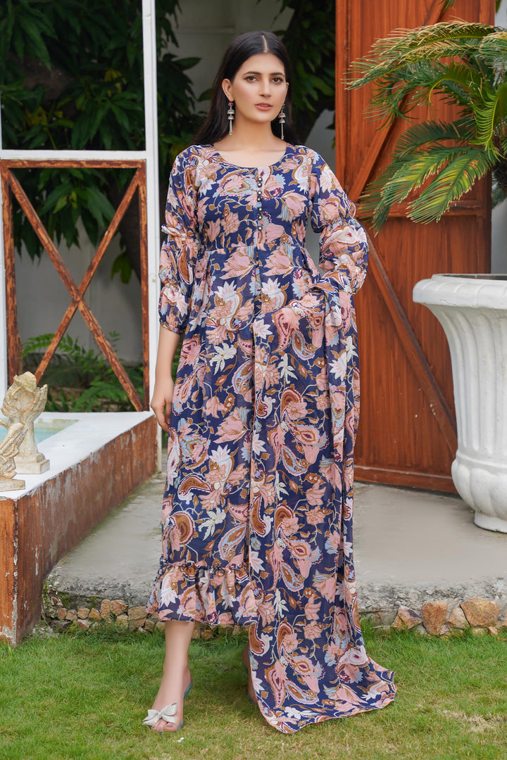 Blue Rose Maxi