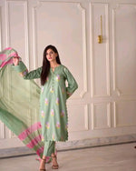 Load image into Gallery viewer, Zara Gulbahar Embroidered Kurta