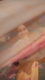 Load and play video in Gallery viewer, Marigold Bloom Embroidered Kurta Set