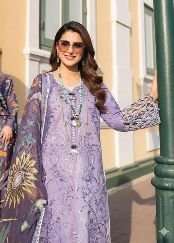 Serene Sands Embroidered Set(Un-Stitched)